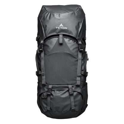 Teton 65L Signal backpack, durable and ready for hiking, camping or backpacking. Perfect lightweight travel bag with more room than you think, Onyx