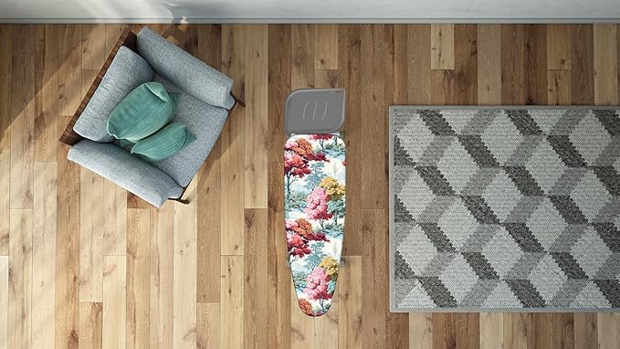 Colombo Ironing Board Cover 55.1” x 21.7” – Fits Boards Up to 51.2” x 17.7” –