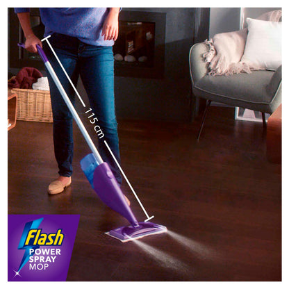 Flash Power Spray Mop Floor Cleaner Multi-Surface Cleaning Liquid Enchanted Wildflowers 5L (1.25L x4)