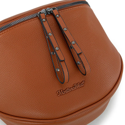 Montana West Large Crossbody Bags for Women Bum Bag Sling Purse with Adjustable Strap