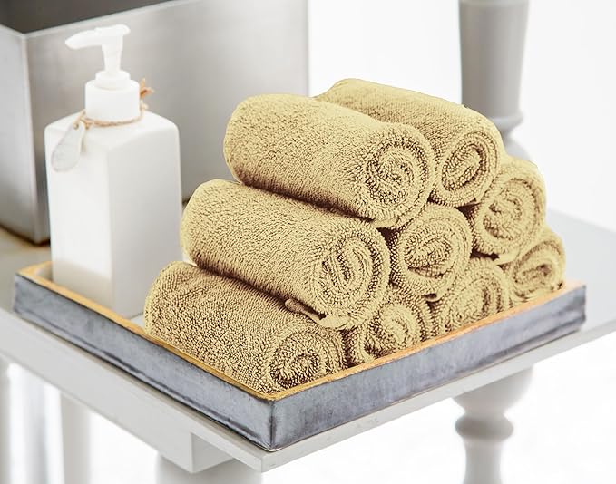 Utopia Towels 24 Pack Cotton Washcloths Set, 100% Ring Spun Cotton, Highly