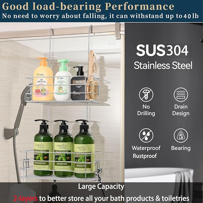 Hanging Shower Rack Shower Caddy