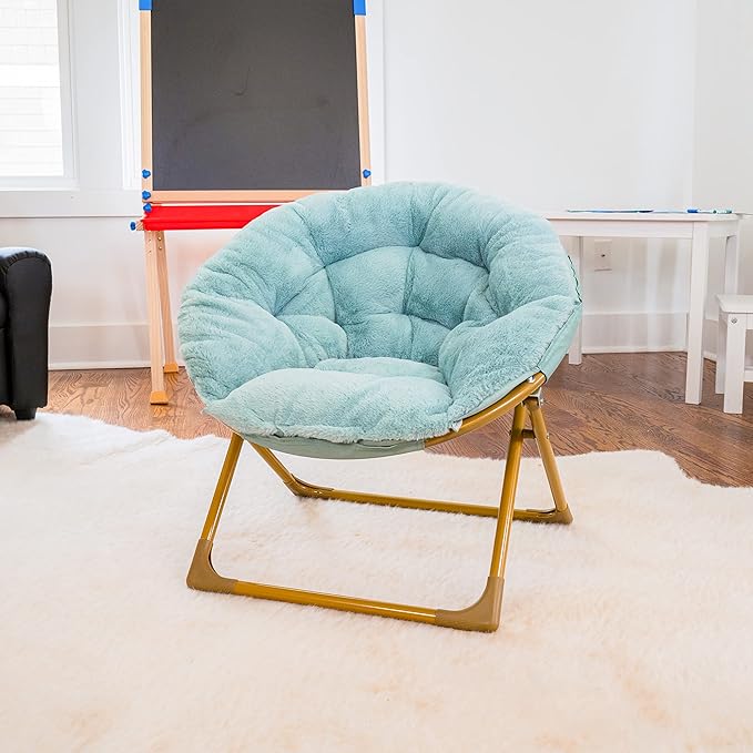 Flash Furniture Gwen Kids Cozy Mini Folding Saucer Chair