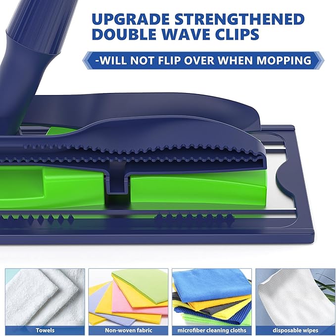 Microfiber Mops for Hardwood Floor Cleaning: MEXERRIS Flat Floor Mop