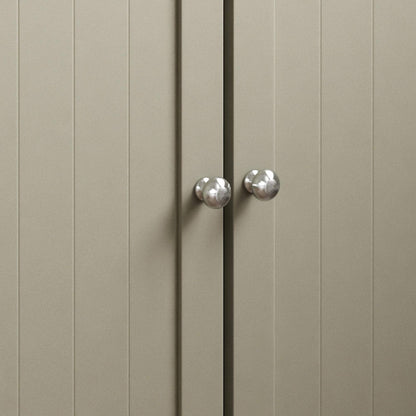 Bath Vida Priano Under Sink Bathroom Cabinet Floor Standing Storage Cupboard Basin Unit, Grey & Oak
