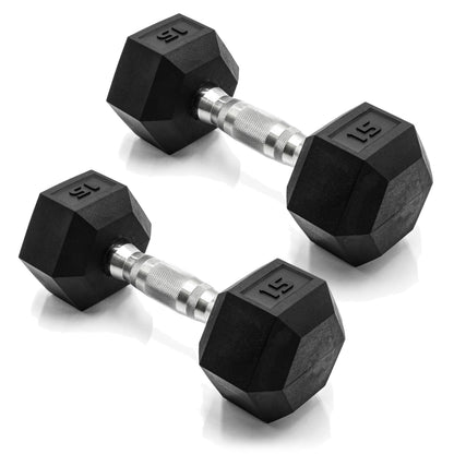 CAP Barbell Coated Dumbbell Weight | Multiple Options Pairs & Sets
