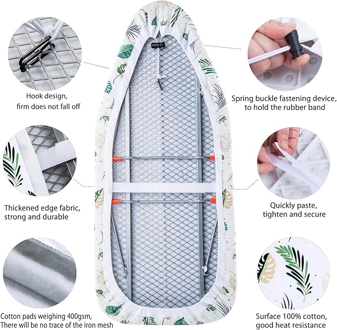 Small Ironing Board Cover Scorch Resistant, Table top Ironing Cover