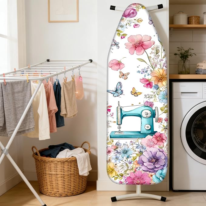 Nuxovilar Ironing Board Cover Needle Cotton 15x54 Inches | Ironing Board Cover