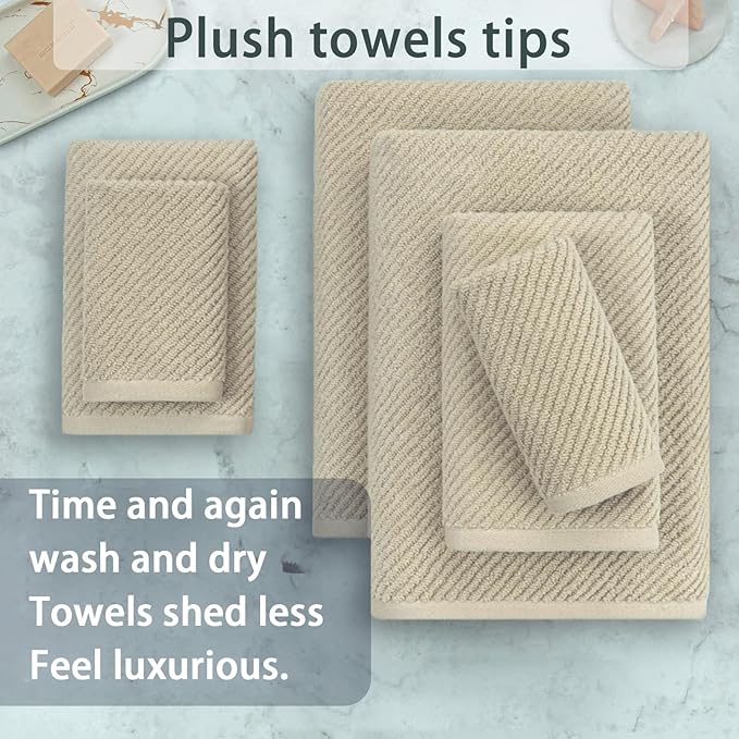 VOOVA & MOVAS Bath Towel Sets