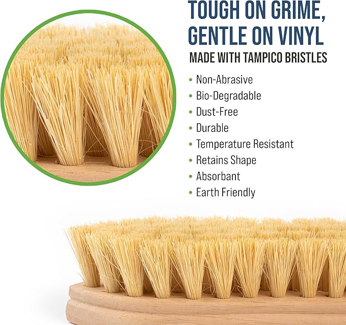 Vinyl & Leather Scrub Brush