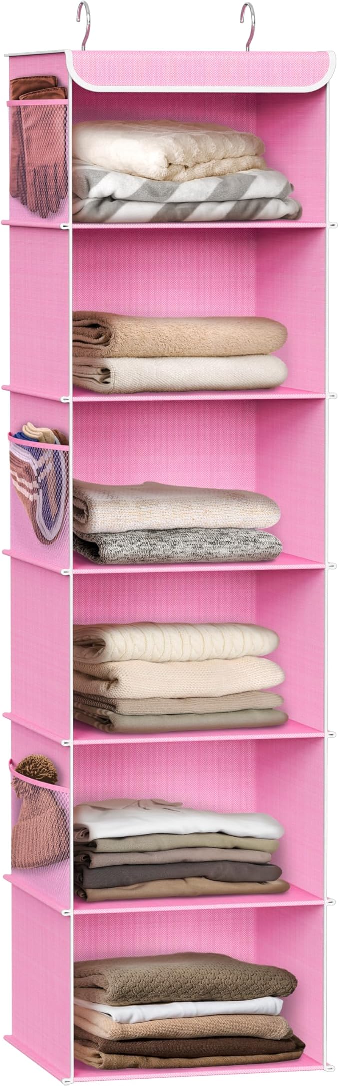 Simple Houseware 6 Shelf Hanging Closet Organizer