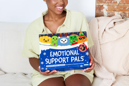 Emotional Support Advent Calendar by Relatable, Includes Mini Plush Toys and Ornaments, Fun Holiday Gift and Stocking Stuffer for Loved Ones of All Ages, Includes 24 Ornaments in Countdown Calendar