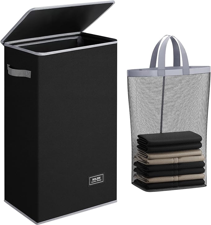 SOLEDI Slim Laundry Hamper