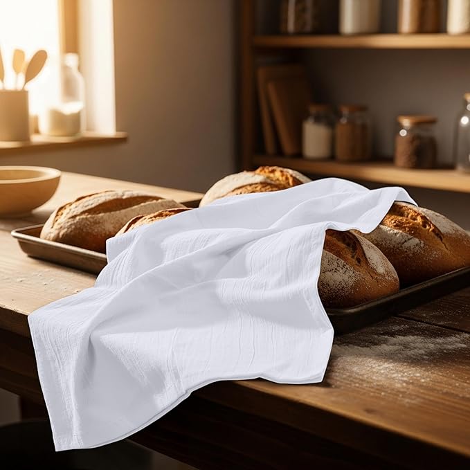 Utopia Kitchen White Flour Sack Towels 100% Cotton Tea Towels