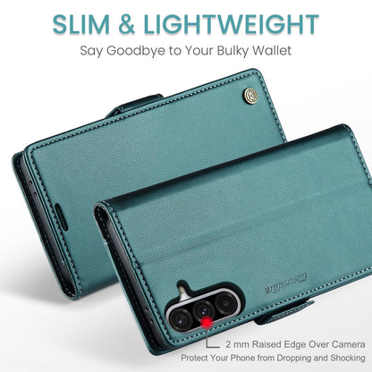 Phernykas Cover for Samsung Galaxy A56 Wallet Case with Card Holder, Kickstand RFID Blocking Magnetic Closure Shockproof Protective PU Leather Case for Samsung A56 Flip Wallet - Green