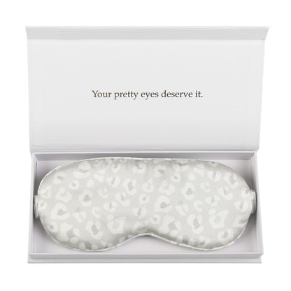 Silk Sleep Mask Light Blocking Luxury 100% Mulberry 19mm Silk Eye Mask Eye Cover Blindfold Ultra Soft Light & Comfy Anti Aging Skin Care with Travel Bag Gift Package
