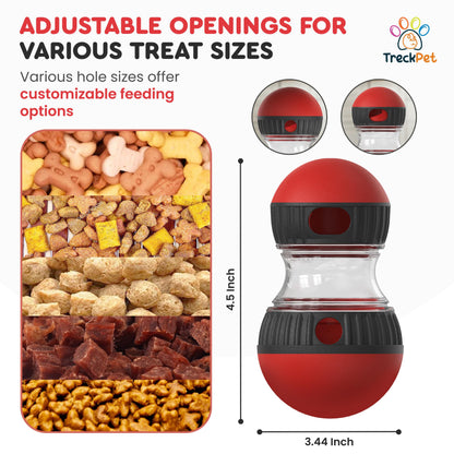 TRECKPET Treat Dispensing Dog Toys – Dog Puzzles for Smart Dogs – Dog Puzzle Toy for Boredom,Mental Stimulation, Enrichment and Training – Durable and Fun for All Breeds