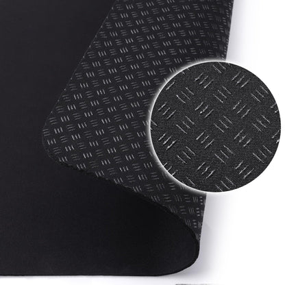 TOBWOLF Non-Slip Workout Mat for Under Desk Ellipticals, Exercise Mat for Ellipse Leg Exerciser Machine, Apply to Foot & Leg Pedal Exerciser for Seniors Fitness, Enhanced Stability & Floor Protection