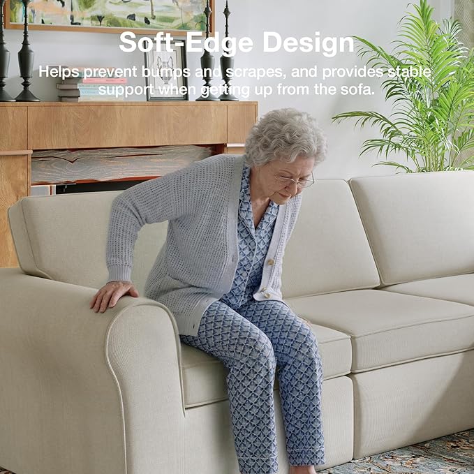 Novilla 138" Modular Sectional Sofa, Modular Sectional Couches