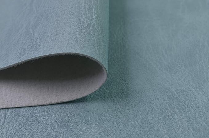 Wento Thick 2 Yard Faux Leather Fabric Soft Skin Grain PU Leather Fabric