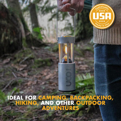 UCO 18-Hour Natural Beeswax Long-Burning Candles for UCO Candle Lanterns and Emergency Preparedness, 20-Pack