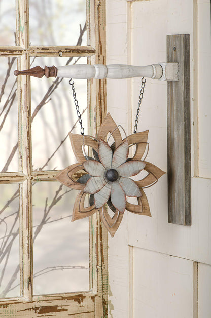 K&K Interiors Arrow Replacement Decorative Hanging Sign, Wood - 13648A