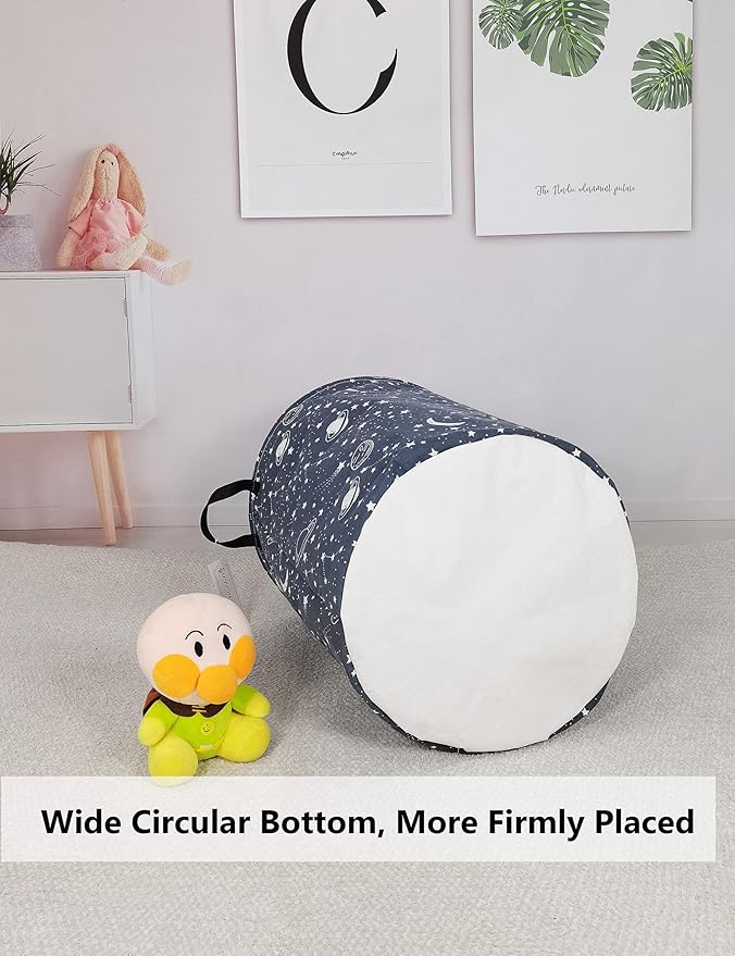 QUEENLALA Large Storage Basket, Laundry Hamper/Bathroom/Home Decor/Collapsible