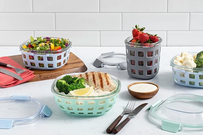 Ello Duraglass Meal Prep Container- Glass Food Storage Container