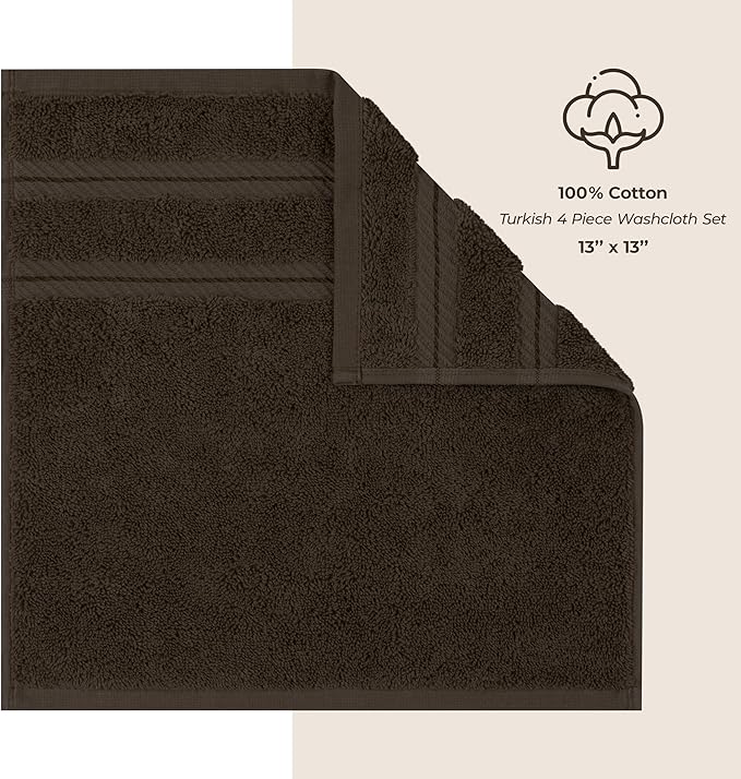 American Soft Linen Luxury Washcloths