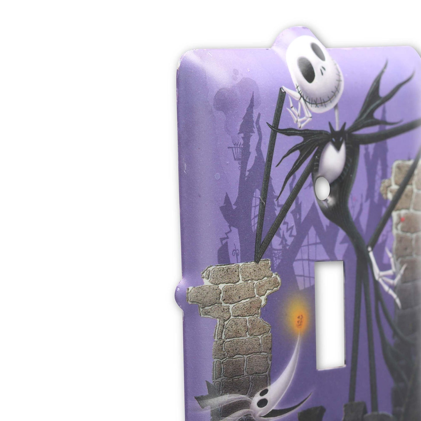 Disney The Nightmare Before Christmas Metal Light Switch Plate - Jack Skellington Switch Plate Decoration for Home