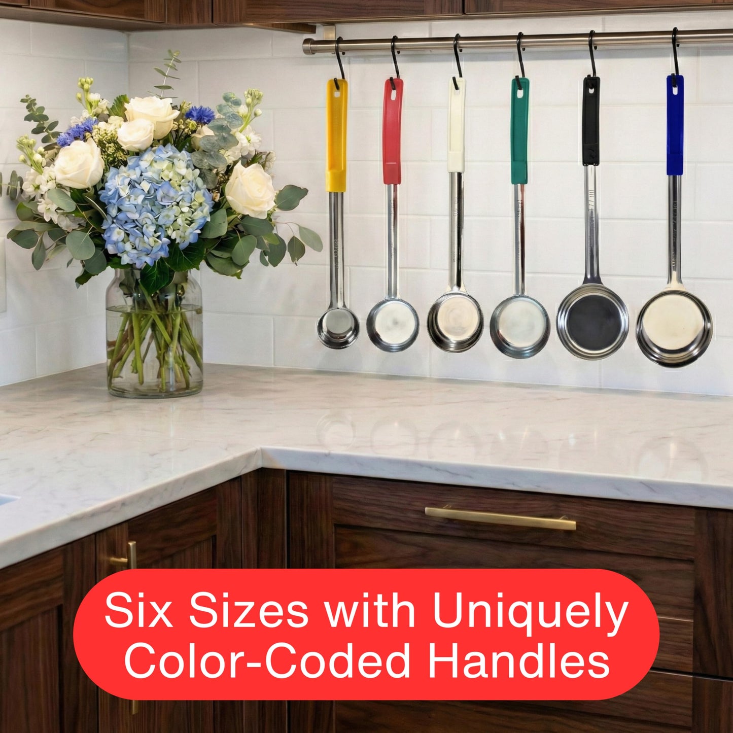 Habanerofire 8 oz Solid Stainless Steel Portion Control Ladle Spoon