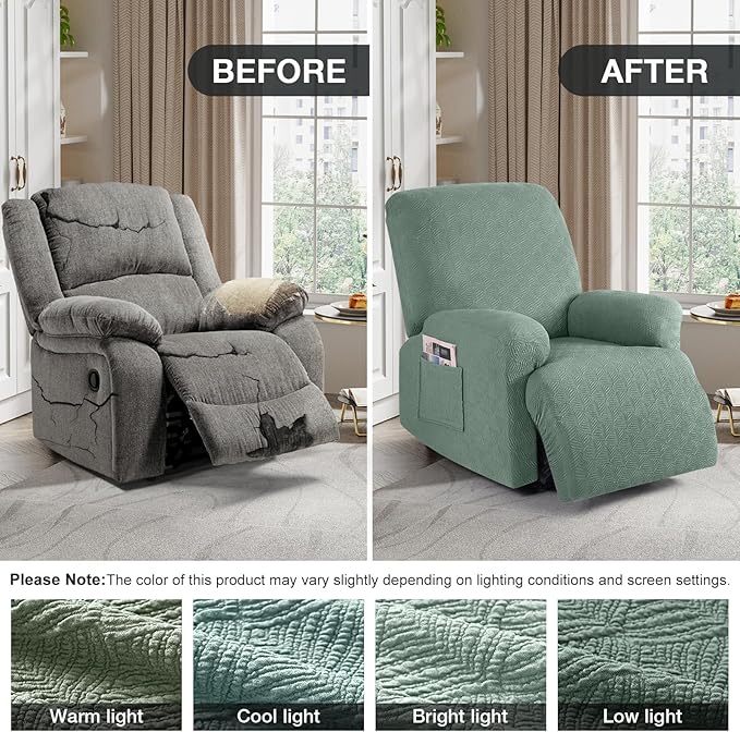 Timeles Recliner Covers Extra Wide Recliner Chair Cover Reclining Sofa