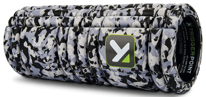 TRIGGERPOINT Performance Therapy Grid Foam Roller for Exercise, Deep Tissue Massage and Muscle Recovery, Original (13-Inch), Grey Camo