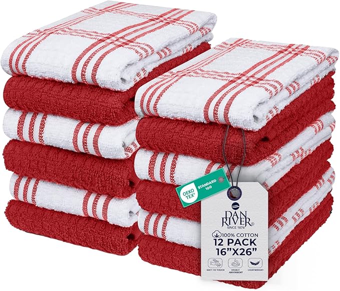 DAN RIVER Premium Kitchen Towels