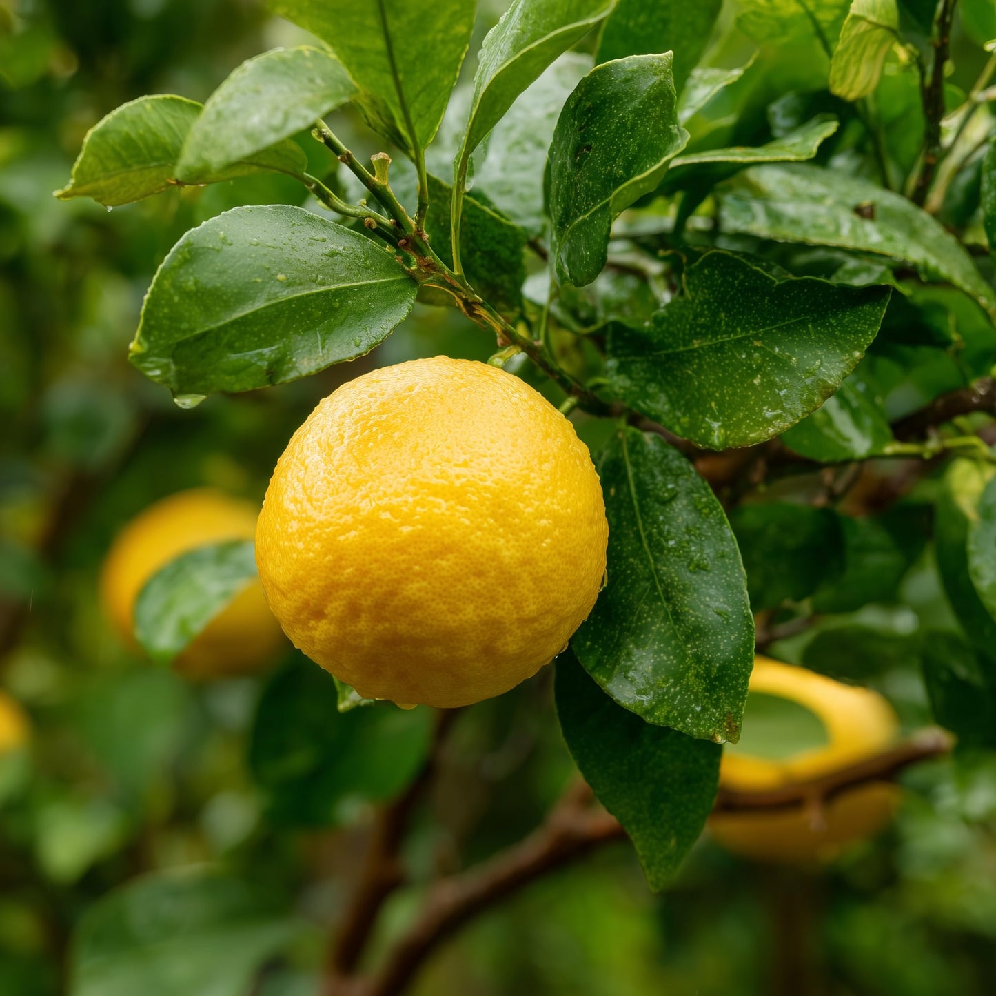 Yuzu Tree - 2-5 Inch Tall Live Plant - Potted Cold Hardy Indoor/Outdoor Citrus Seedling - Yellow Lemon Citron Fruit Plant - Yuzu ichandrin