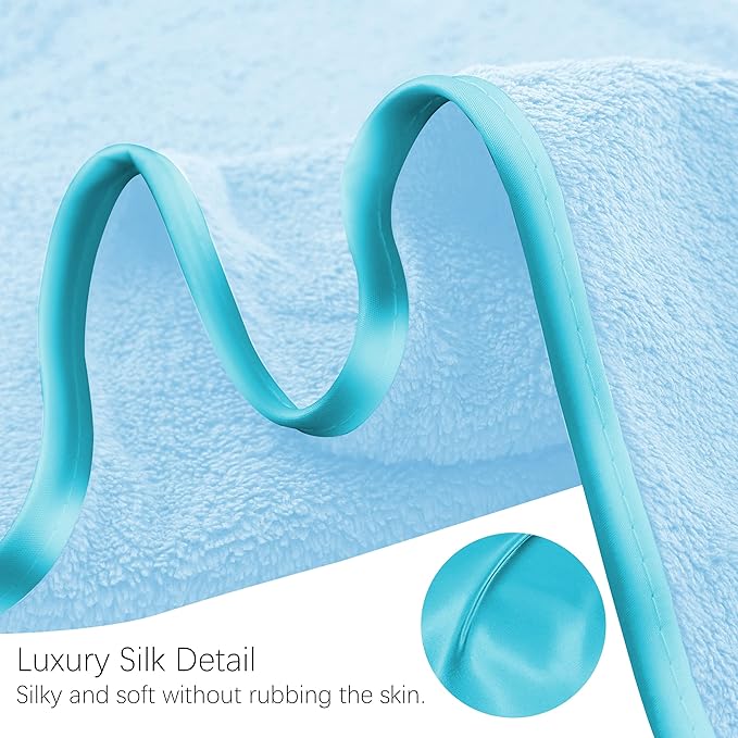 TENSTARS Silk Hemming Hand Towels