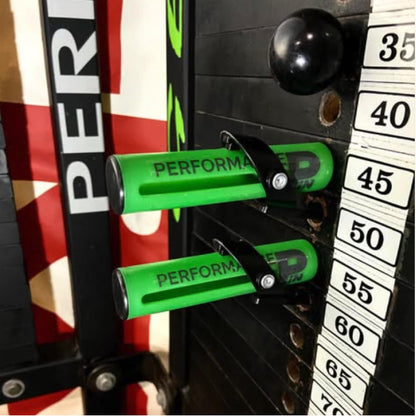 PERFORMANCE PIN The Original Drop Set Pins for Gym | One More Rep with Weight Stack Pins | Instant Transition to Lower Weights for More Reps | Proudly Made in America | 5/16" Pin | Red