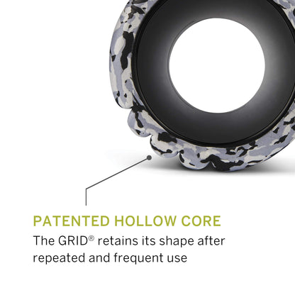 TRIGGERPOINT Performance Therapy Grid Foam Roller for Exercise, Deep Tissue Massage and Muscle Recovery, Original (13-Inch), Grey Camo