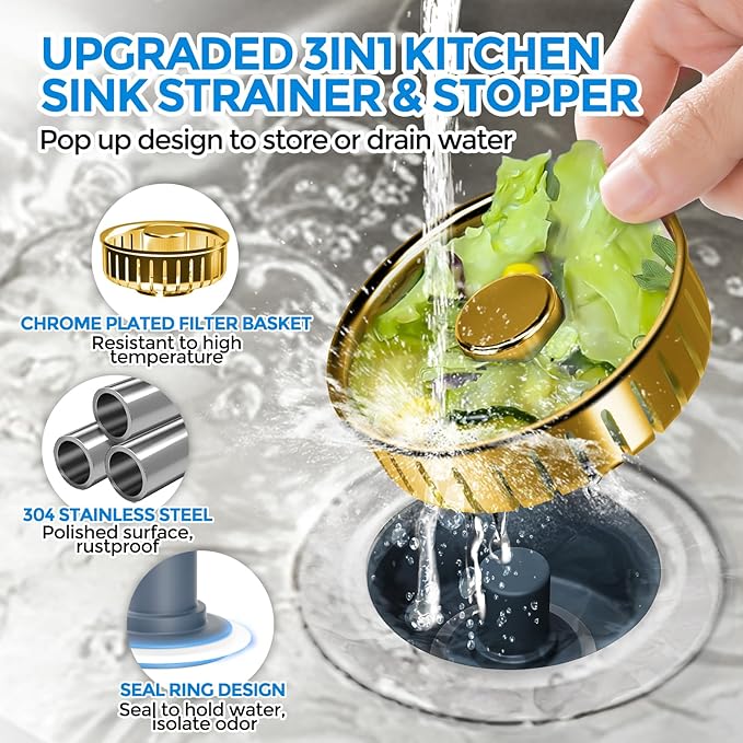 zaa Kitchen Sink Drain Strainer