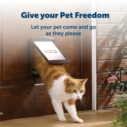 PetSafe Staywell, Convenient, Original 2 Way Pet Door, Fast Installation, Easy fitting, 2 Way Locking, Cat Flap for All Pets, Large - White