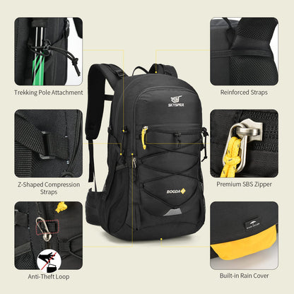 SKYSPER Rucksack 35L Hiking Backpack, Lightweight Travel Backpack Camping Trekking Backpack for Men Women