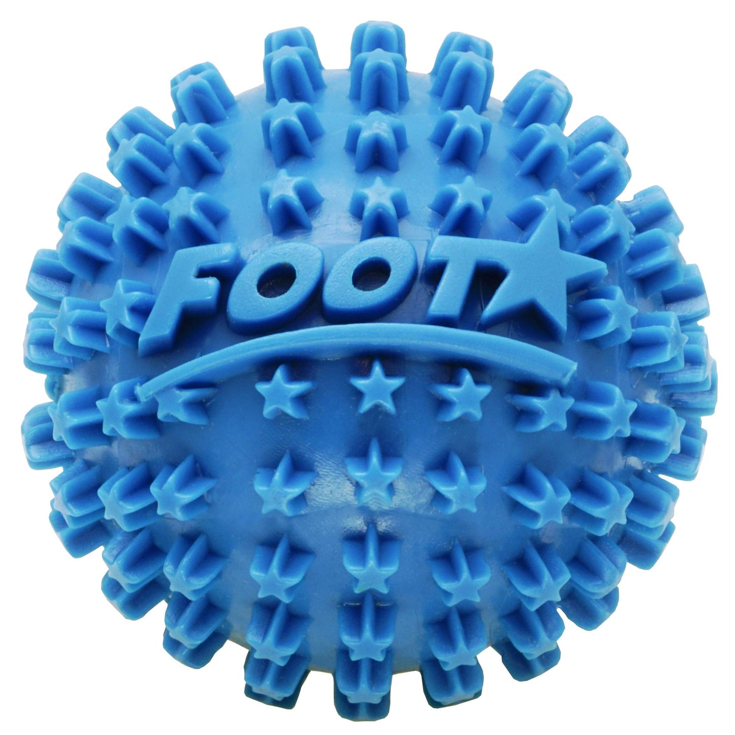 Body Back Foot Star® Massager Ball and Plantar Fasciitis Roller - Soothe Foot Stress, Discomfort, Aches, & Tightness (2-Inch, Blue)