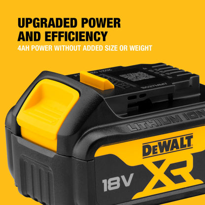 DEWALT 18V XR 4Ah Battery, DCB182-XJ