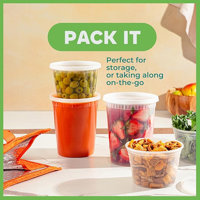 JoyServe Deli Food Containers