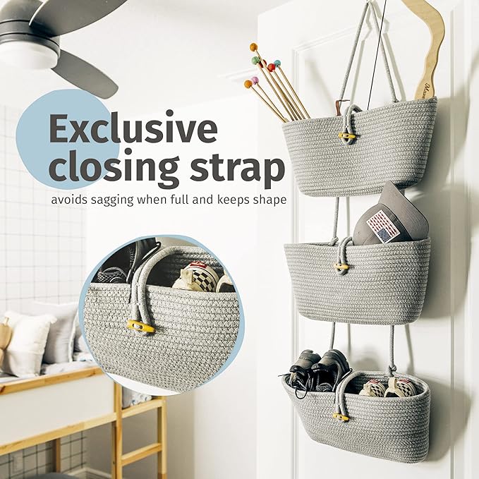 OrganiHaus 3-Tier Hanging Organizer