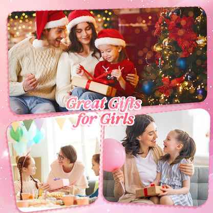 Lenski Gifts for Teenage Girls Birthday Presents, Bracelet Making Kit, Stocking Fillers Kids, Jewellery Making Kit, Unicorn Gifts for Girls Gifts for 5-13 Year Old, Arts and Crafts for Kids