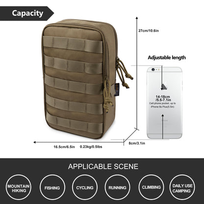Mardingtop 70L Hiking Backpack+ Molle Tactical Utility Pouch