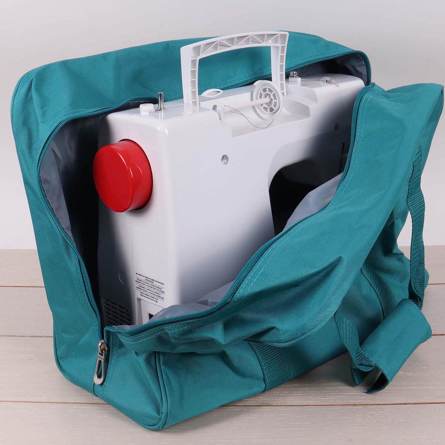 Hobbygift MR4660TEAL Sewing Machine Carry Case, Teal, One Size, 47 x 21 x 33cm