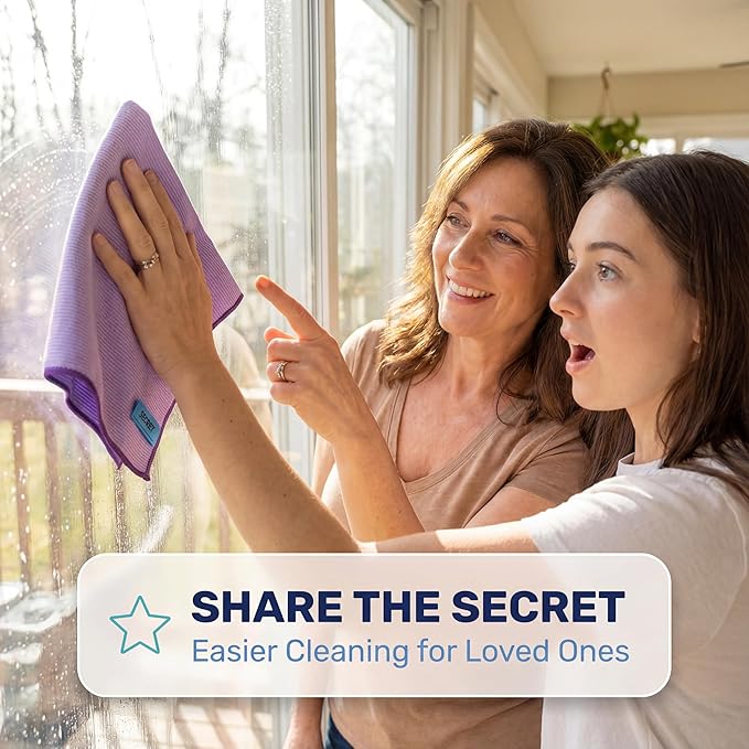 Pure-Sky Microfusion Window Thickened Magic Cleaning Cloth
