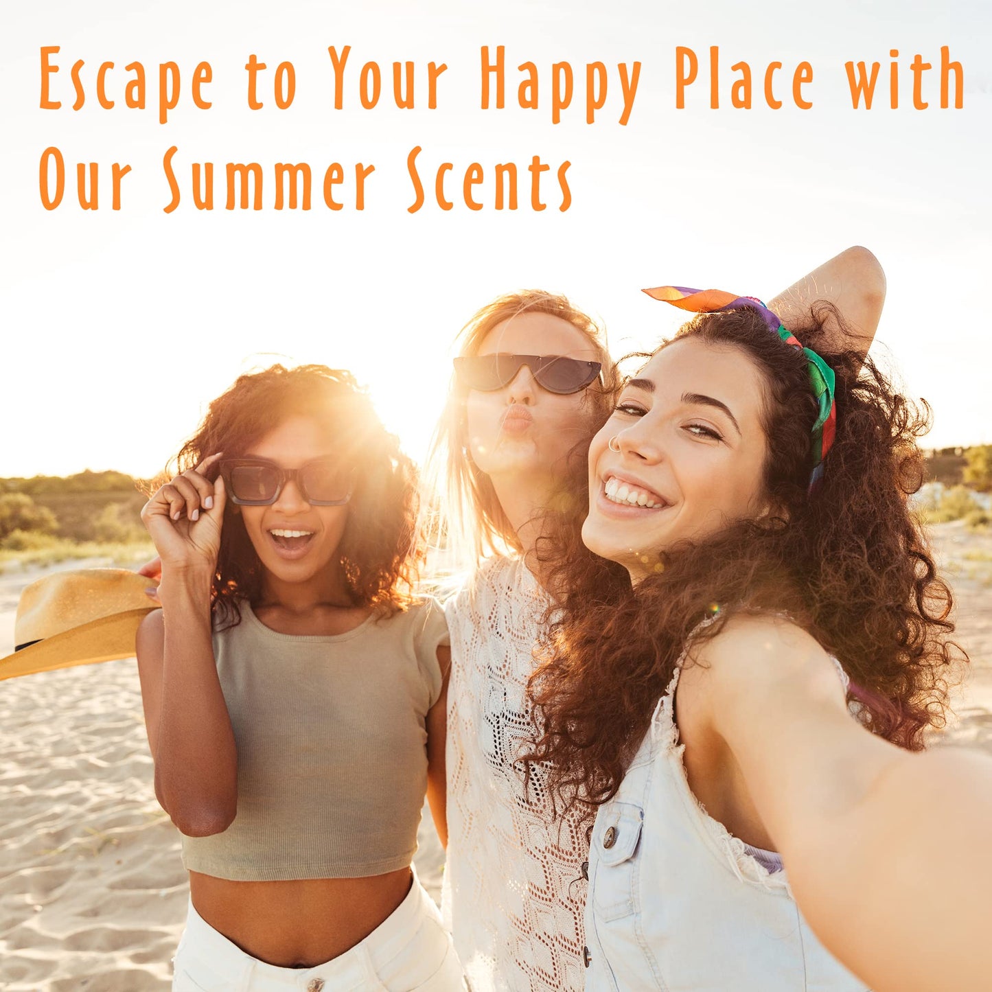 Summer Essential Oils for Diffusers for Home, MitFlor Fragrance Oil Set, Soap & Candle Making Scents, 6x10ml with Ocean, Midsummer Night, Pineapple and More, Aromatherapy Perfume Oil Gift Set